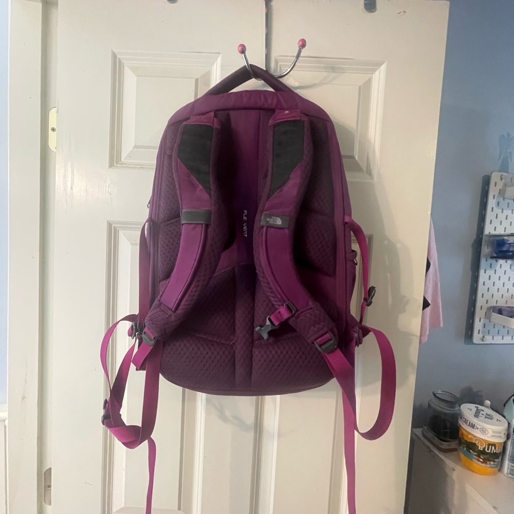 north face back pack used for one year perfect condition!